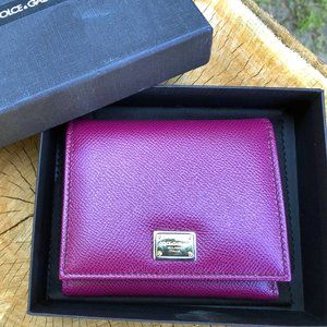 Dolce & Gabanna Trifold Wallet